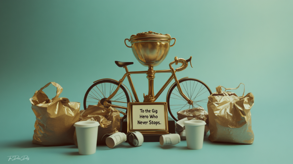 Gig Economy Jobs Now Come with Trophy for Most Overworked